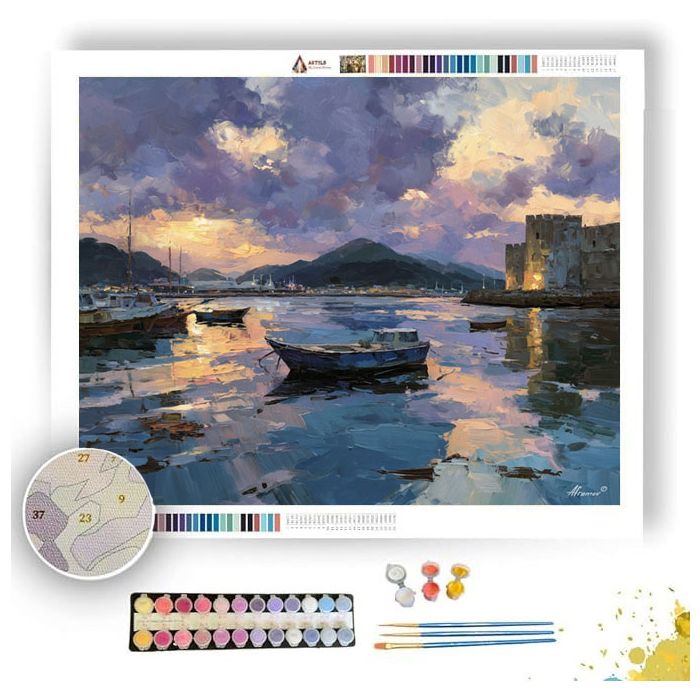 ECLIPSE CONTOUR - Paint by Numbers Full Kit