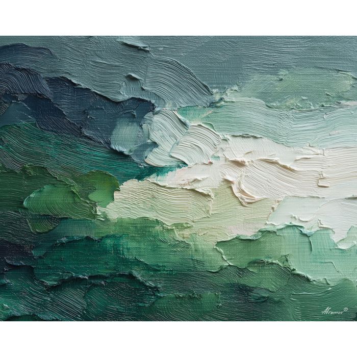 pale, contour, repeated, across, dark, field, intensifying, contrast, organic arc, quiet memento, shadowed object, textured stillness, symbolic bone, hollow form, chiaroscuro study, tonal contrast, meditative dark, aged material, oil painting palette knife, textured impasto