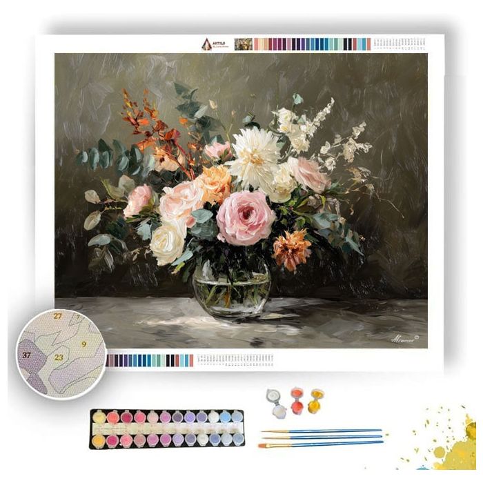 STORMBORN LABYRINTH SILVER - Paint by Numbers Full Kit