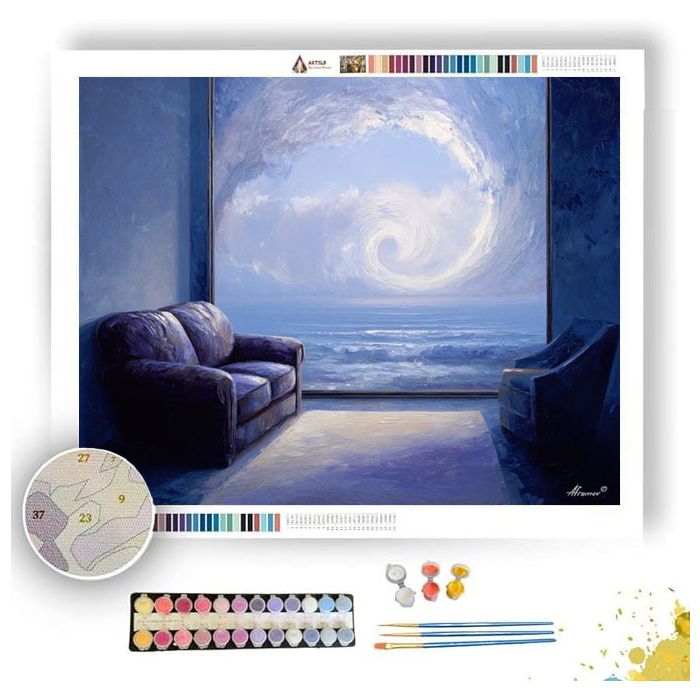 ELECTRIC SPIRAL TENDER - Paint by Numbers Full Kit