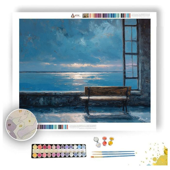 OPAL RITUAL HARBOR - Paint by Numbers Full Kit