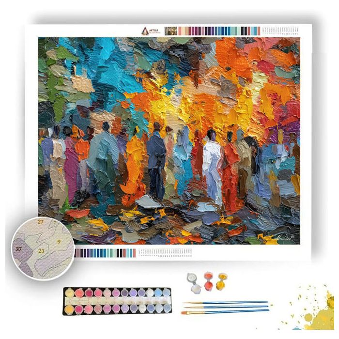 STORMBORN PROCESSION EMBER - Paint by Numbers Full Kit