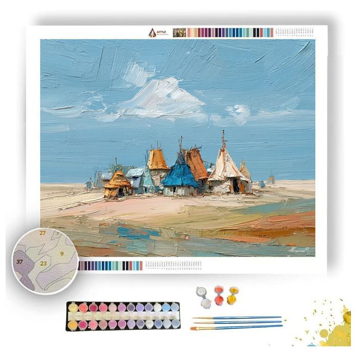STORMBORN TRACE - Paint by Numbers Full Kit