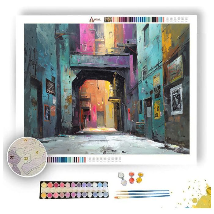 HIDDEN HARBOR VORTEX - Paint by Numbers Full Kit