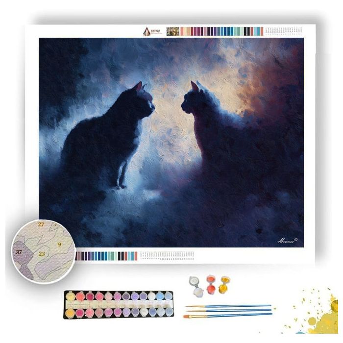 STORMBORN TRACE CONTOUR - Paint by Numbers Full Kit