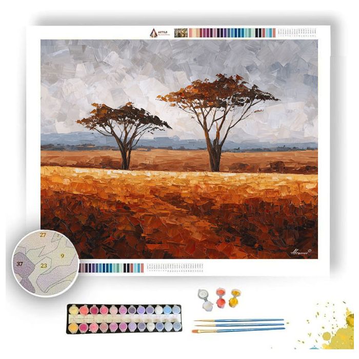 VELVET GEOMETRY - Paint by Numbers Full Kit