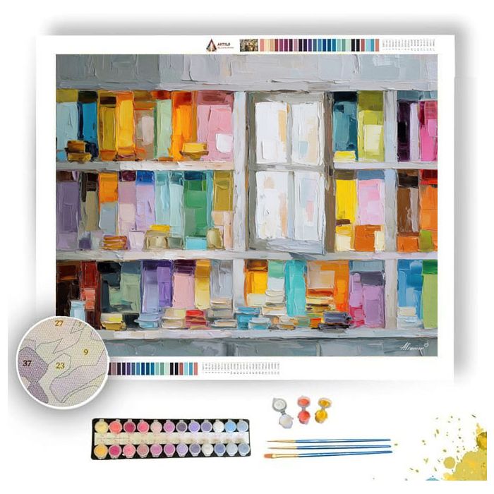 PALE VEIL - Paint by Numbers Full Kit