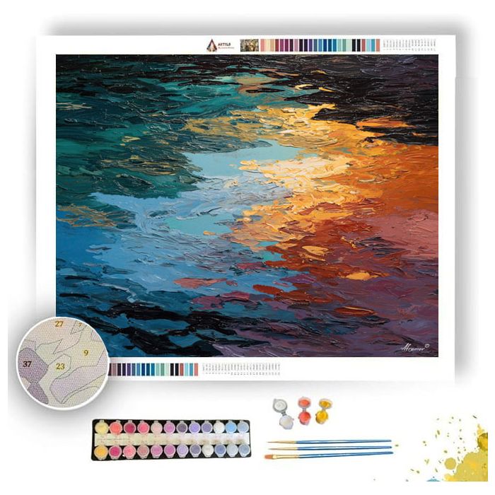 ECLIPSE ECHOES - Paint by Numbers Full Kit