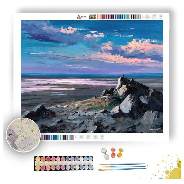 SILVER SIGNAL - Paint by Numbers Full Kit