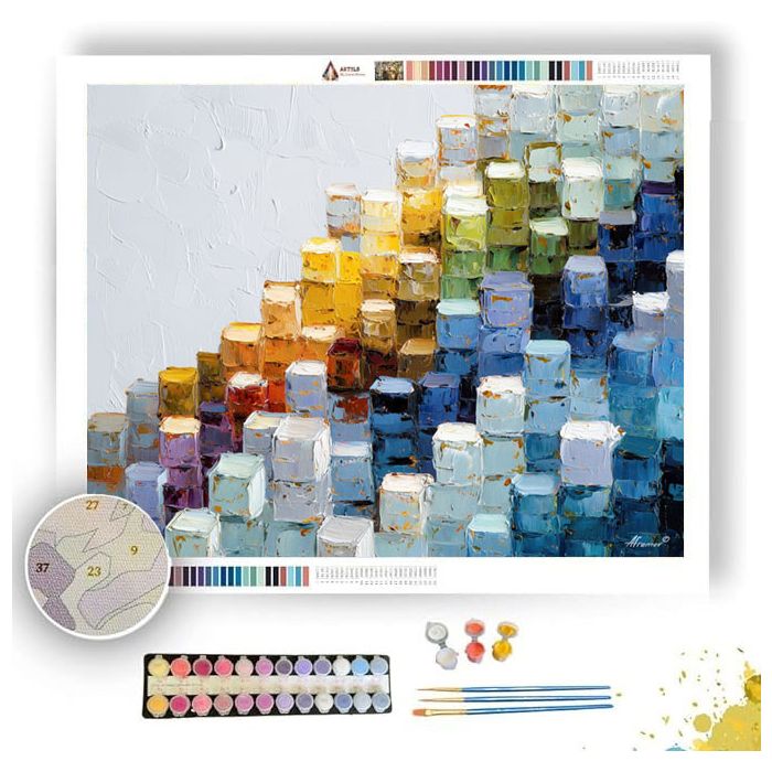 CHROMELLE SIGNAL SPIRAL - Paint by Numbers Full Kit