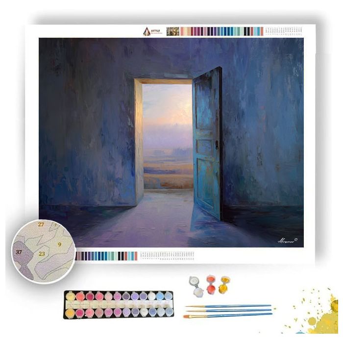 BLURRING SHELTER VELORA - Paint by Numbers Full Kit