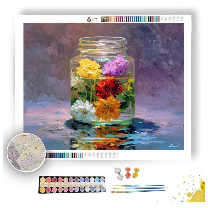 DRIFTSIGN SYMMETRY CELESTIAL - Paint by Numbers Full Kit