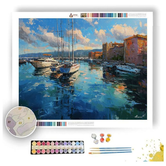 MUTED LABYRINTH - Paint by Numbers Full Kit