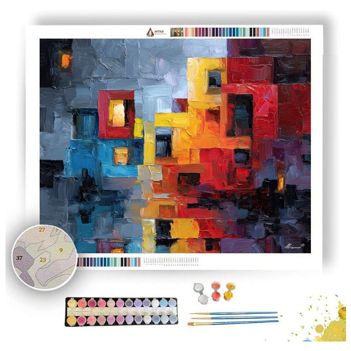 AUREFALL RITUAL - Paint by Numbers Full Kit