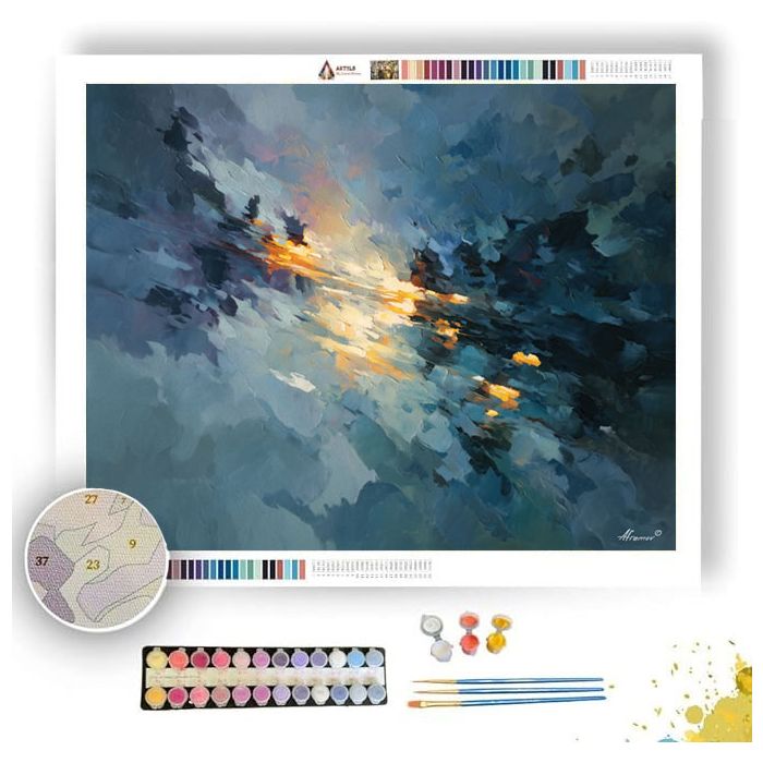 OBSIDIAN HARBOR - Paint by Numbers Full Kit