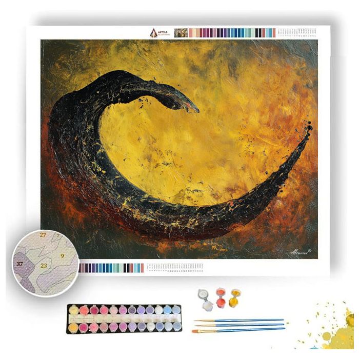 ELECTRIC TRACE FERAL - Paint by Numbers Full Kit