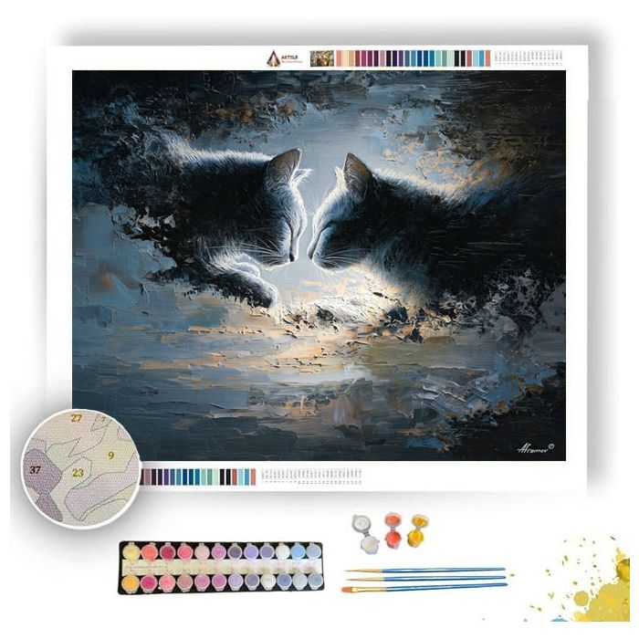 OBSIDIAN SANCTUM ARC - Paint by Numbers Full Kit