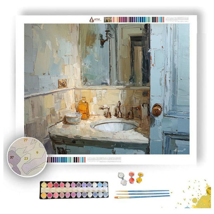 SUBTLE SANCTUM TRACE - Paint by Numbers Full Kit