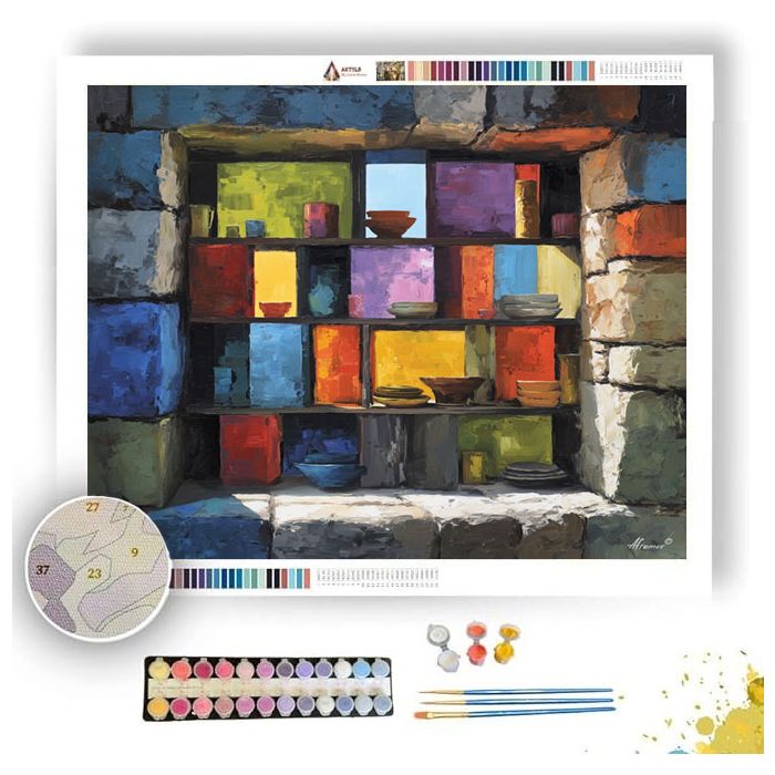 GRITSTONE HOLLOW - Paint by Numbers Full Kit