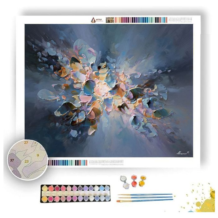 FADING TRACE CALM - Paint by Numbers Full Kit