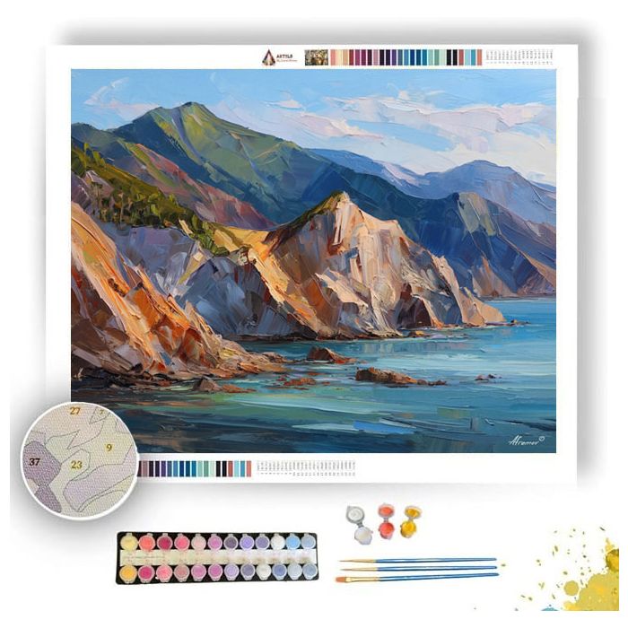 PALE BLOOM - Paint by Numbers Full Kit