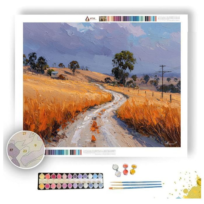 SECRET SIGNAL VELORA - Paint by Numbers Full Kit