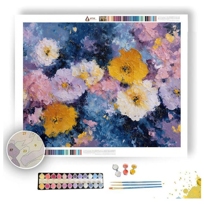 DISTANT FIELD AEROSKEIN - Paint by Numbers Full Kit