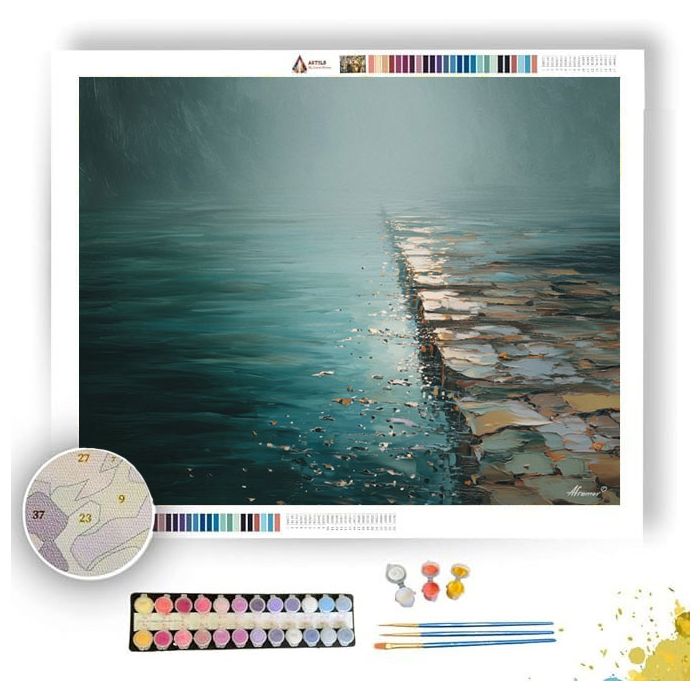 SUBTLE CURRENT - Paint by Numbers Full Kit