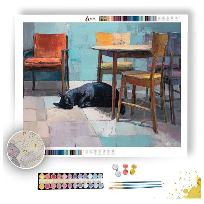 CALM TRACE - Paint by Numbers Full Kit