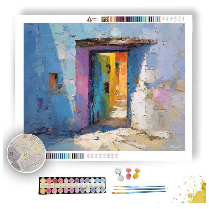 HOLLOW GEOMETRY - Paint by Numbers Full Kit