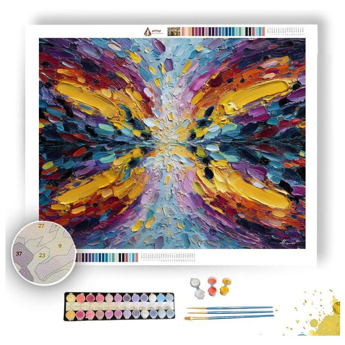 CHROMELLE CURRENT SYMMETRY - Paint by Numbers Full Kit