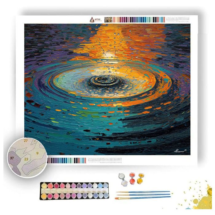 QUIET SIGNAL - Paint by Numbers Full Kit