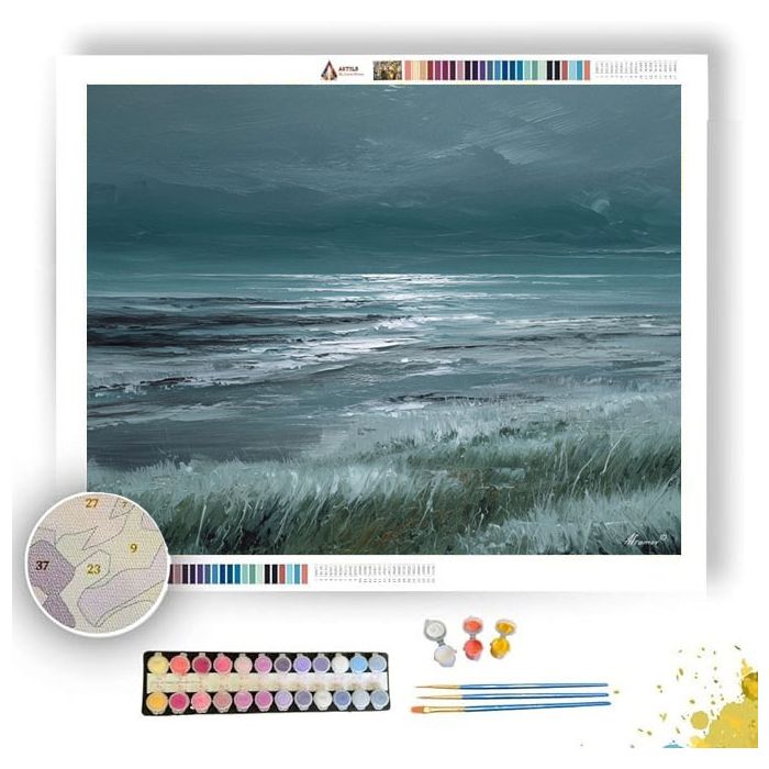 SUBTLE HORIZON - Paint by Numbers Full Kit