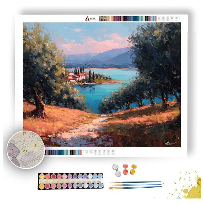 VORTEX HARBOR - Paint by Numbers Full Kit