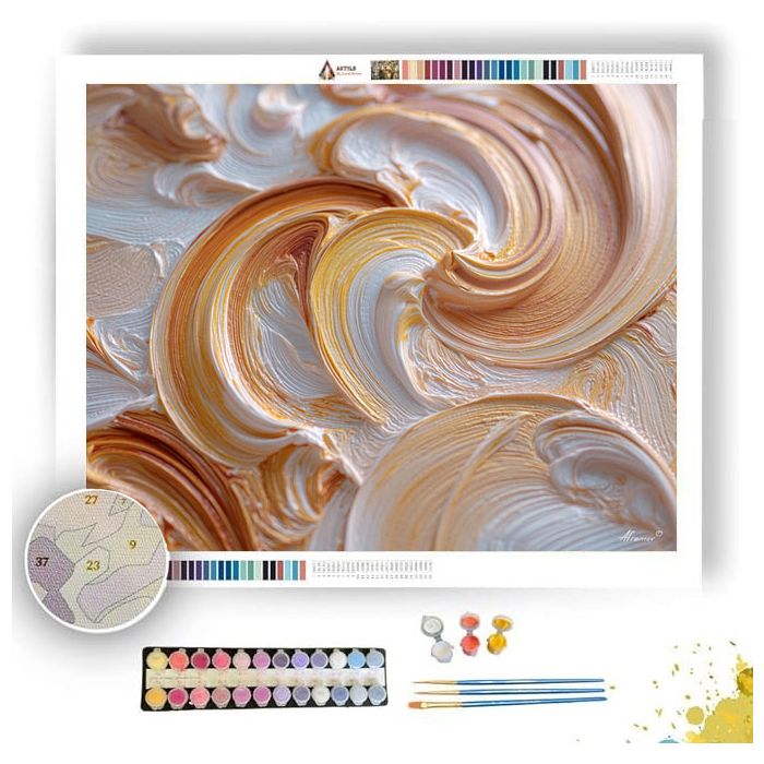 BLAZING FIELD TENDER - Paint by Numbers Full Kit