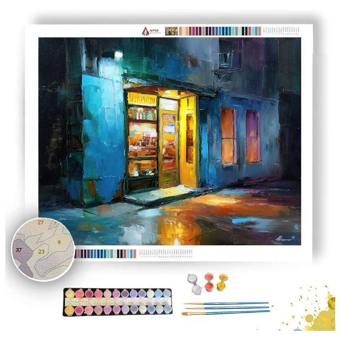 ELECTRIC SIGNAL MIRAGE - Paint by Numbers Full Kit