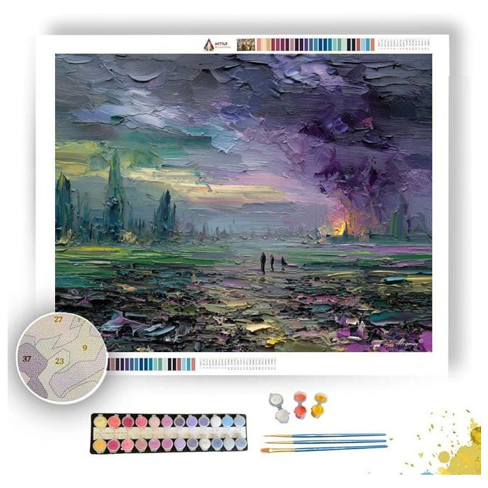 DISTANT MIRAGE - Paint by Numbers Full Kit