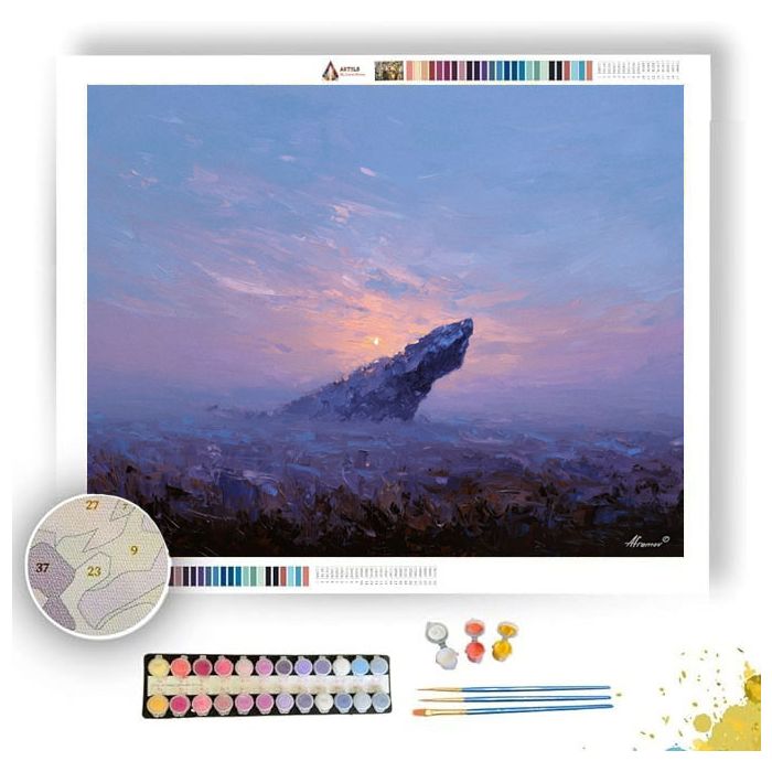 SOFT FIELD - Paint by Numbers Full Kit