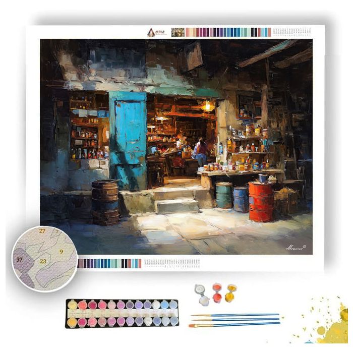 CALM LANTERN - Paint by Numbers Full Kit