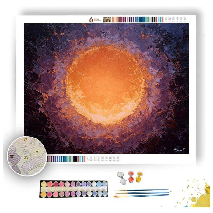 SOFT SANCTUM ECLIPSE - Paint by Numbers Full Kit
