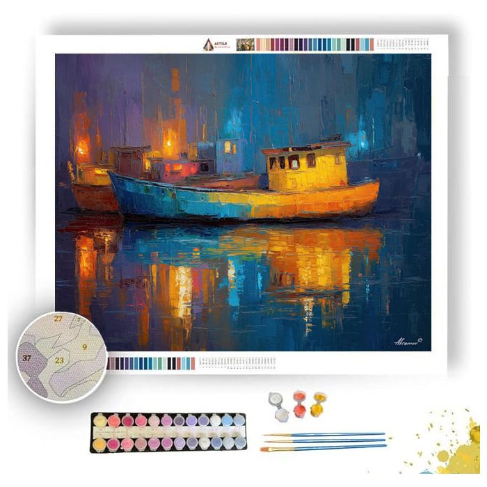 QUIET VESSEL AUREFALL - Paint by Numbers Full Kit