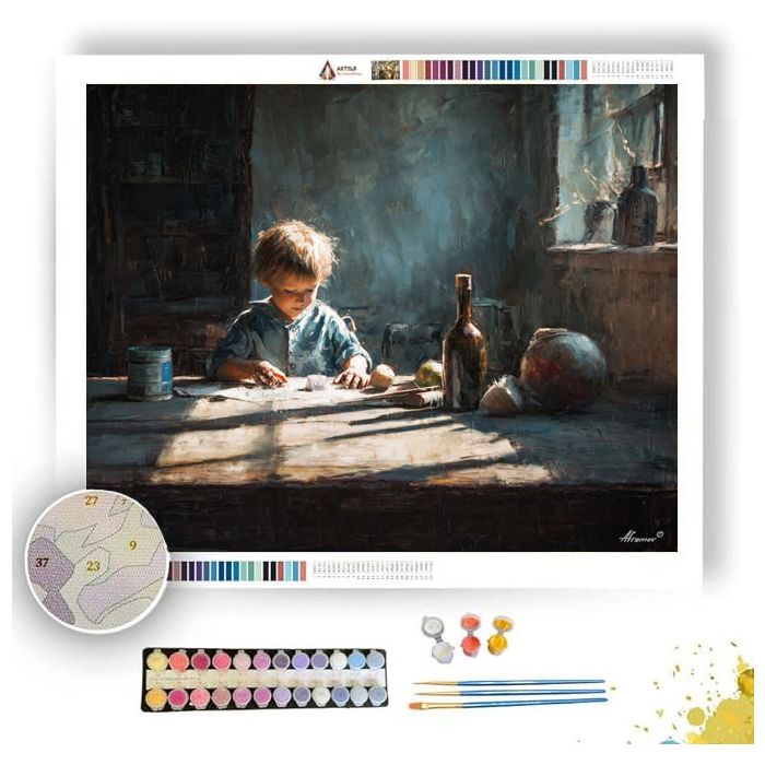 VELORA GEOMETRY - Paint by Numbers Full Kit