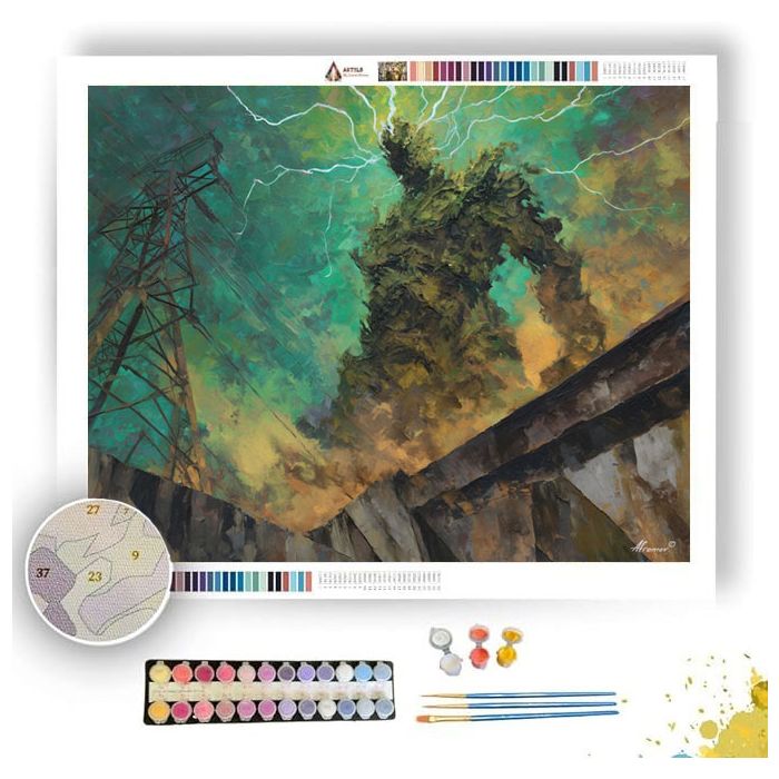 VOLTAGE SANCTUM ELECTRIC - Paint by Numbers Full Kit