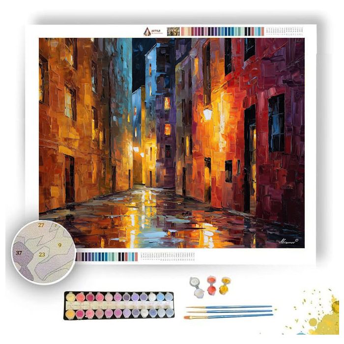LUMINOUS CASCADE VEIL - Paint by Numbers Full Kit