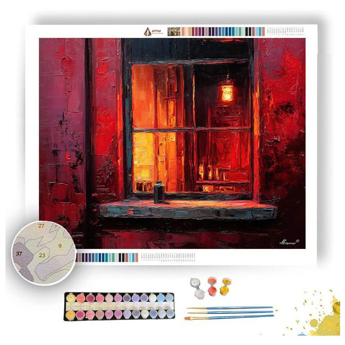 CRIMSON CHORUS - Paint by Numbers Full Kit