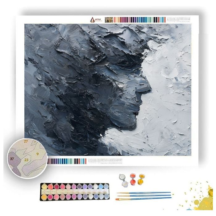 SILVER ARC ABYSSAL - Paint by Numbers Full Kit