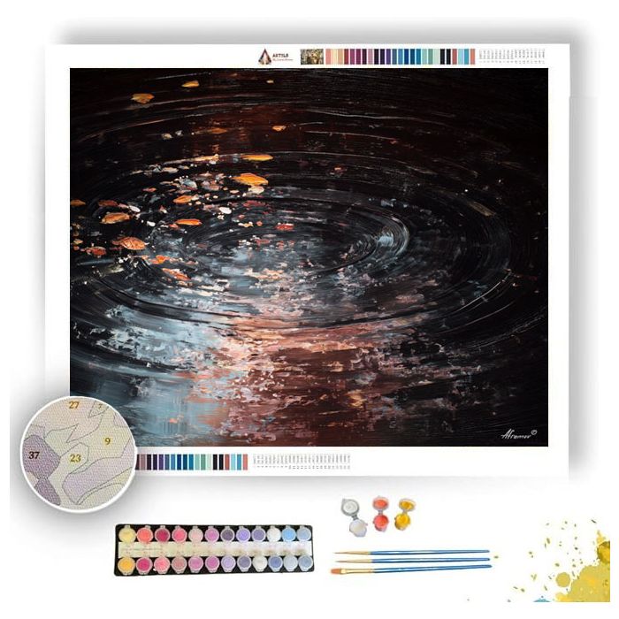 VORTEX CONTOUR CALM - Paint by Numbers Full Kit