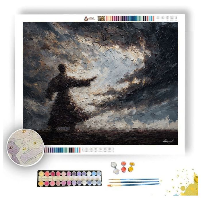 AURALITH GEOMETRY - Paint by Numbers Full Kit