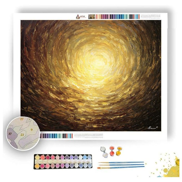 IRON LANTERN CALM - Paint by Numbers Full Kit