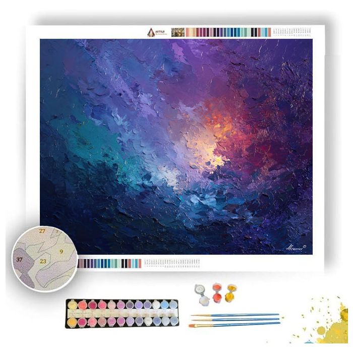 ABYSSAL RITUAL TAPESTRY - Paint by Numbers Full Kit